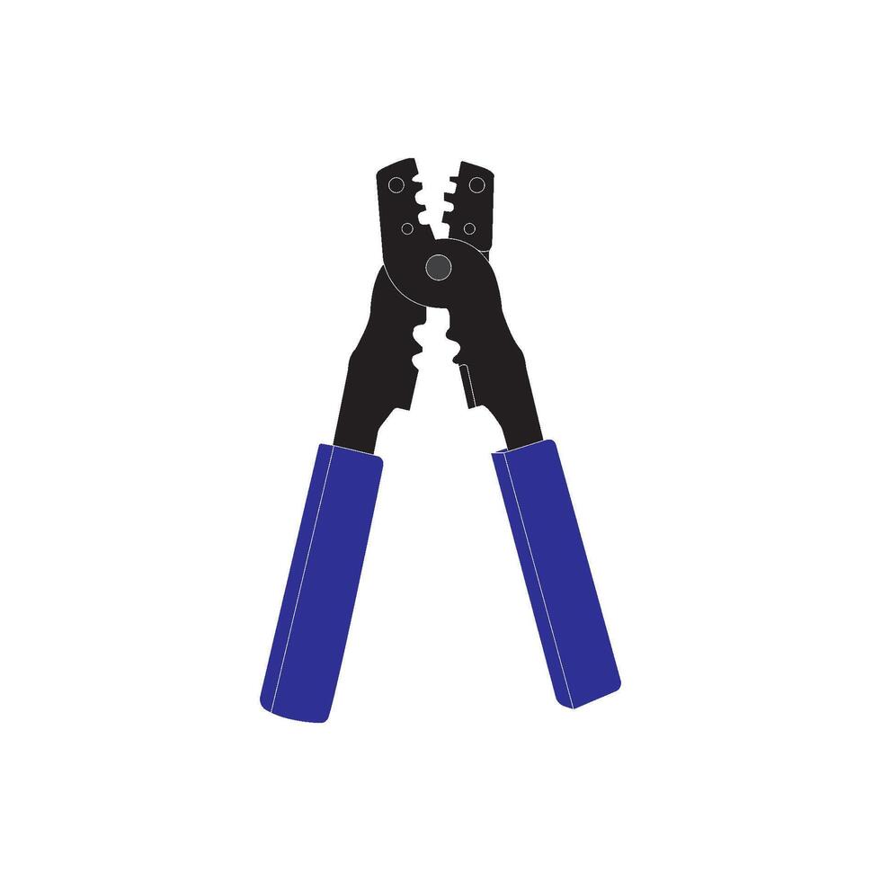 cable stripper pliers icon vector