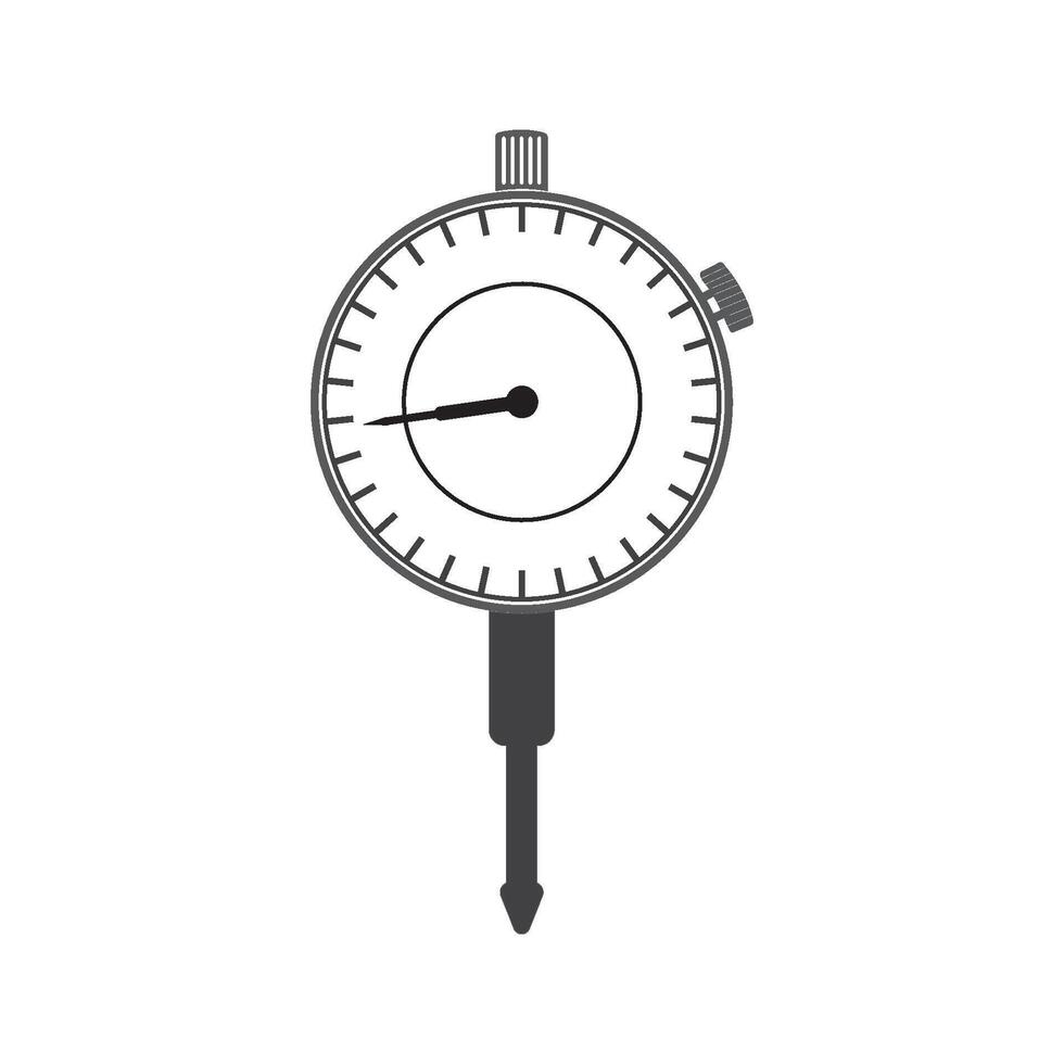 Dial indicator icon vector