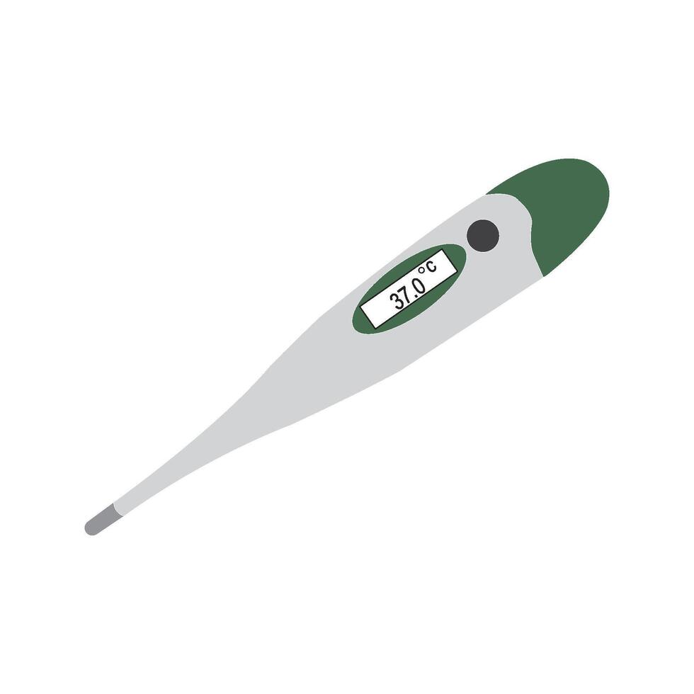 digital thermometer icon vector
