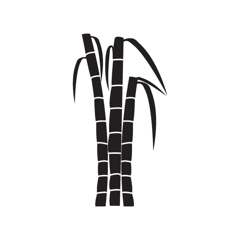 Sugar cane icon vector