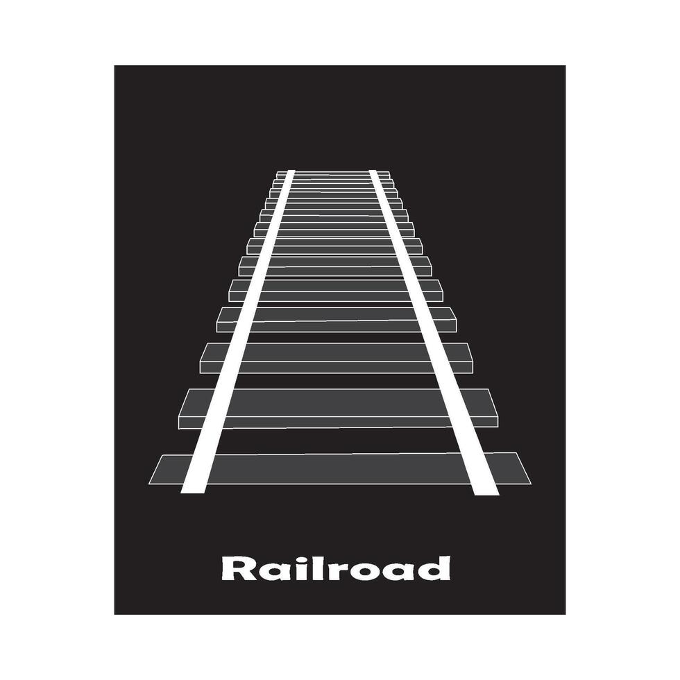 Railway Icon design vector