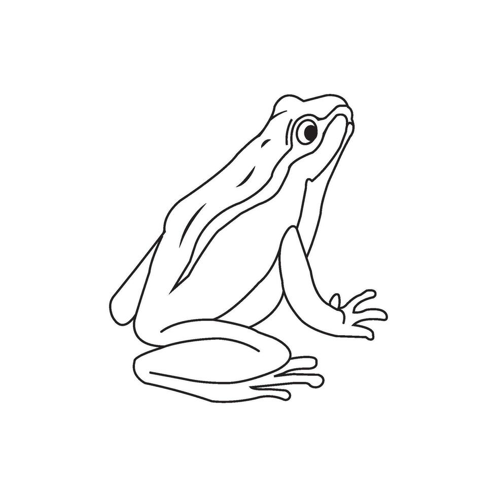 Frog icon design vector