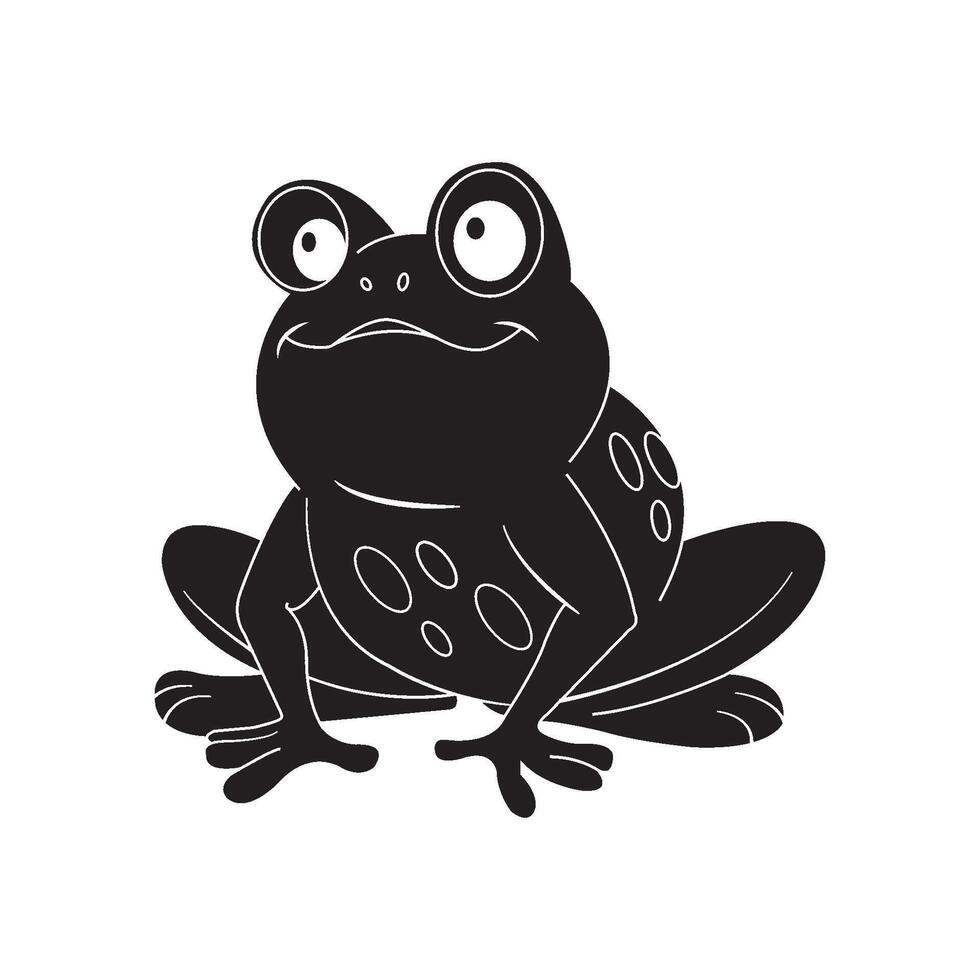 Frog icon design vector