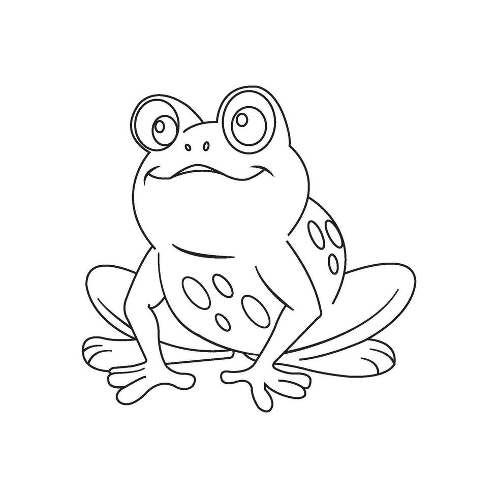 Frog icon design vector