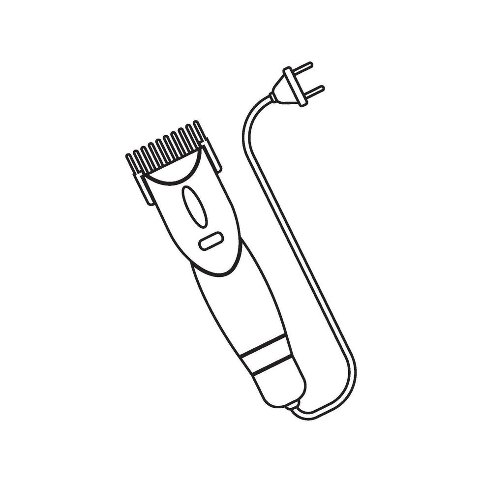 electric clippers icon vector