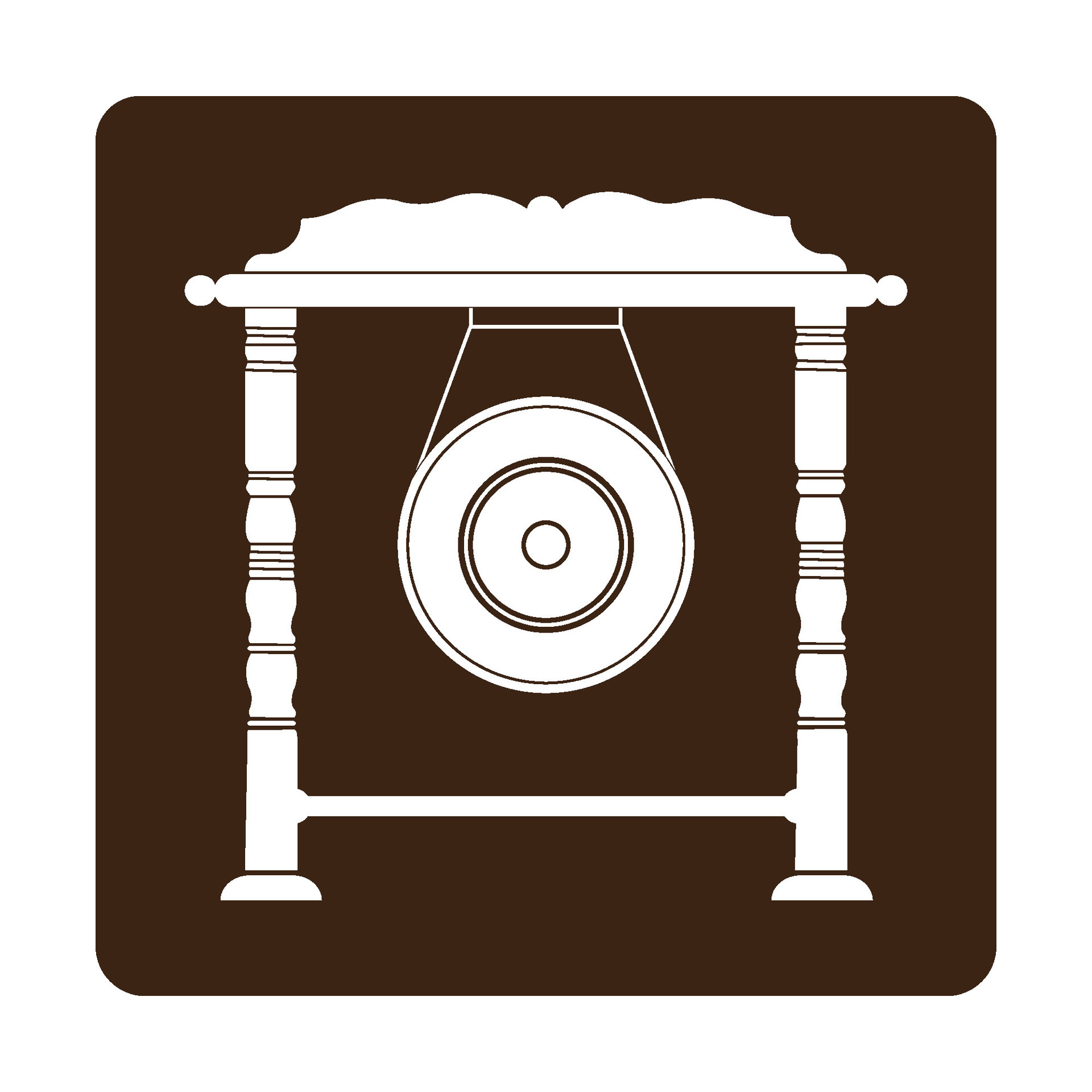 Icon of Gong or Indonesian traditional musical instrument 46597299 ...