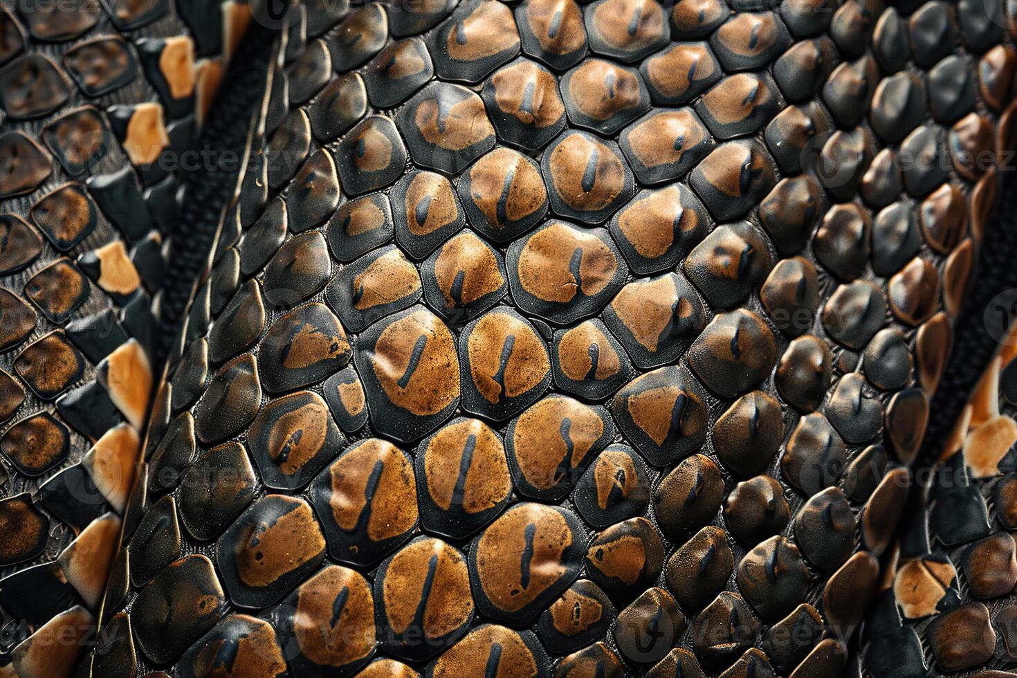Beautiful texture snake skin for design natural abstract background photo