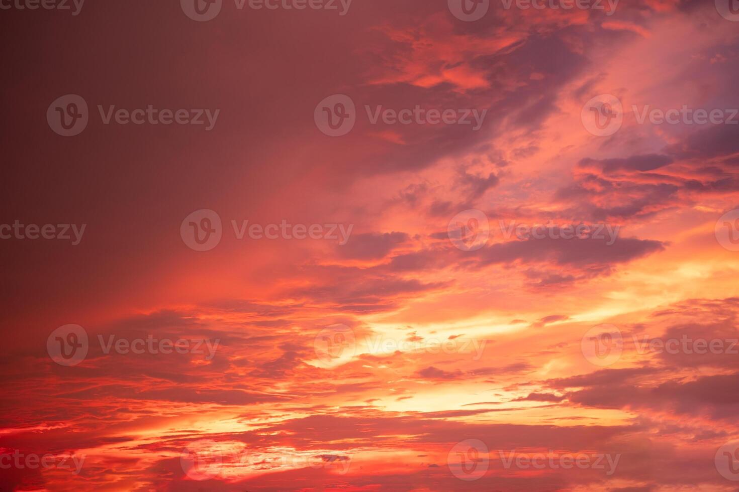 Beautiful , luxury soft gradient orange gold clouds and sunlight on the blue sky perfect for the background, take in everning,Twilight, Large size, high definition landscape photo