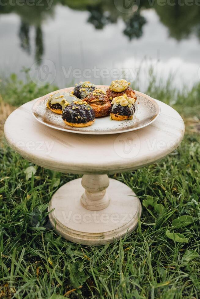 Pastries Picnic by the Lake photo