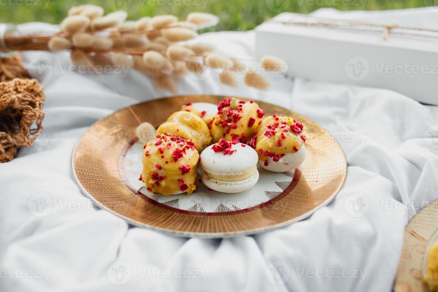 Sweet Delights on a Blank Canvas photo