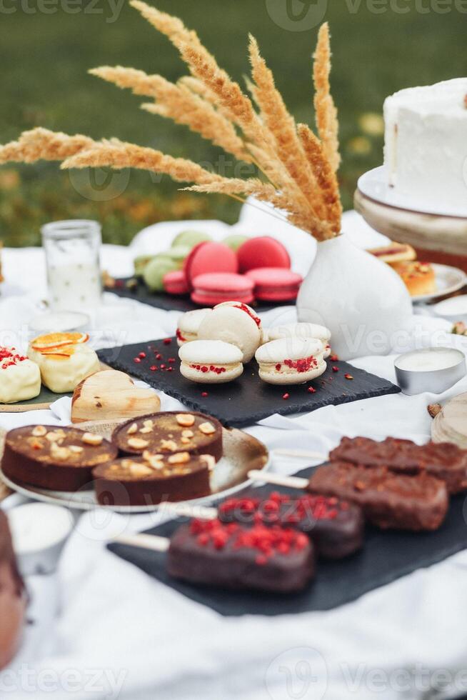 Sweet Symphony. A Tempting Dessert Delight photo