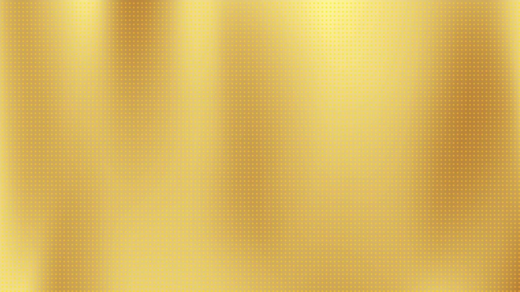 Abstract gold gradient background with halftone effect, pixel art. illustration. vector