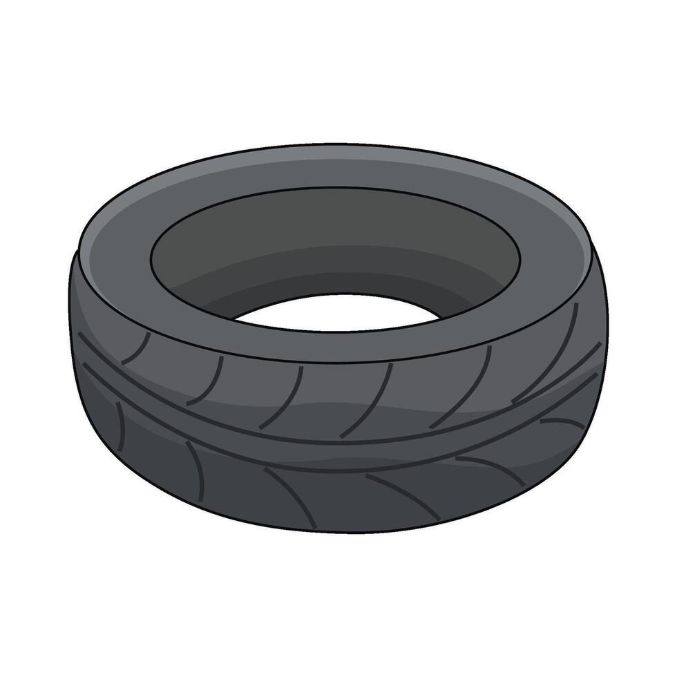 illustration of tire vector