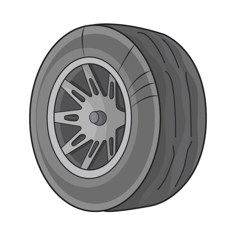 illustration of tire vector
