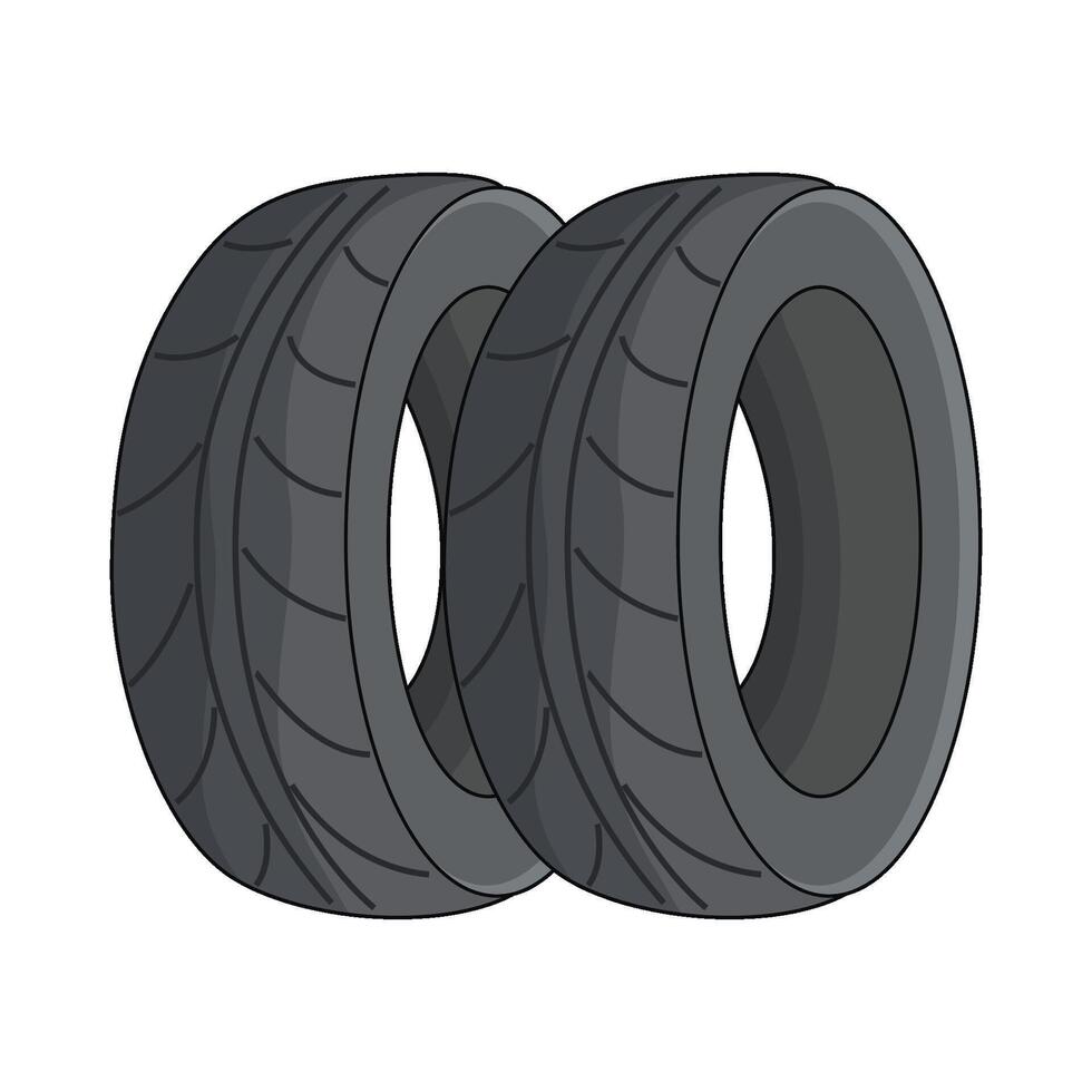 illustration of tire vector