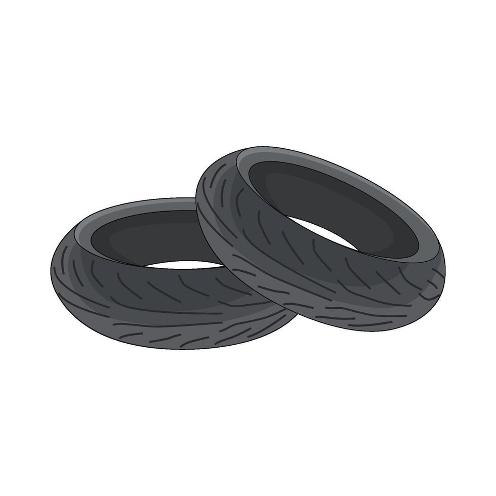 illustration of tire vector