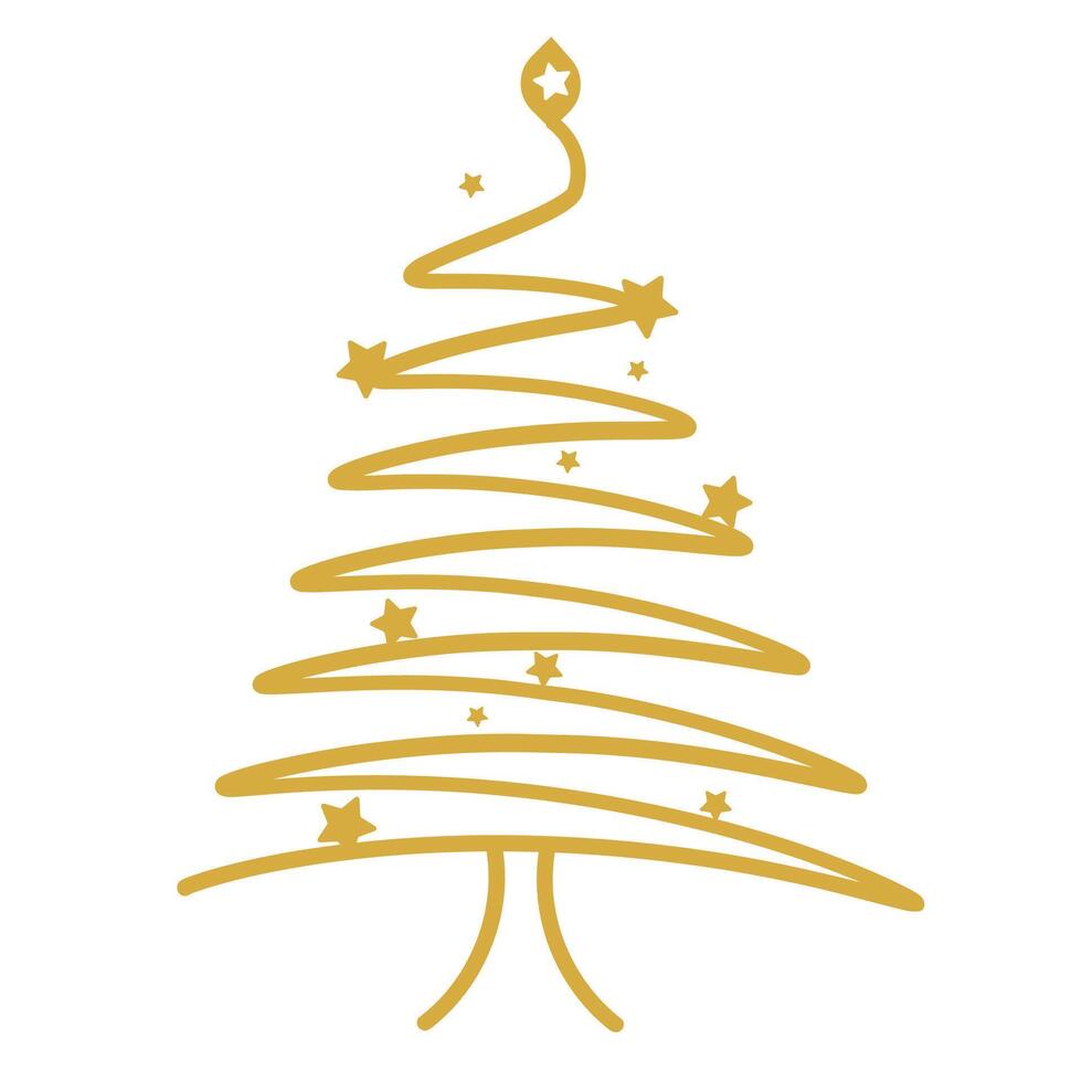 Christmas Tree Decoration element vector