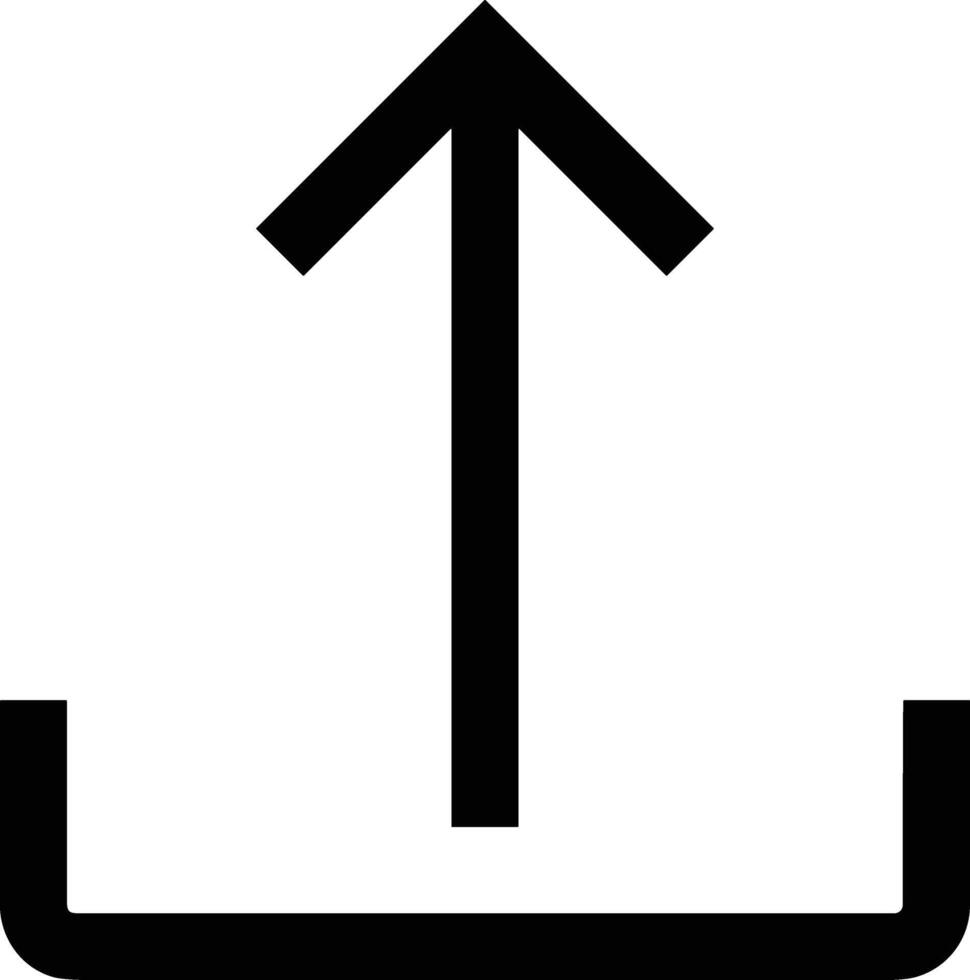 Upload icon symbol image vector