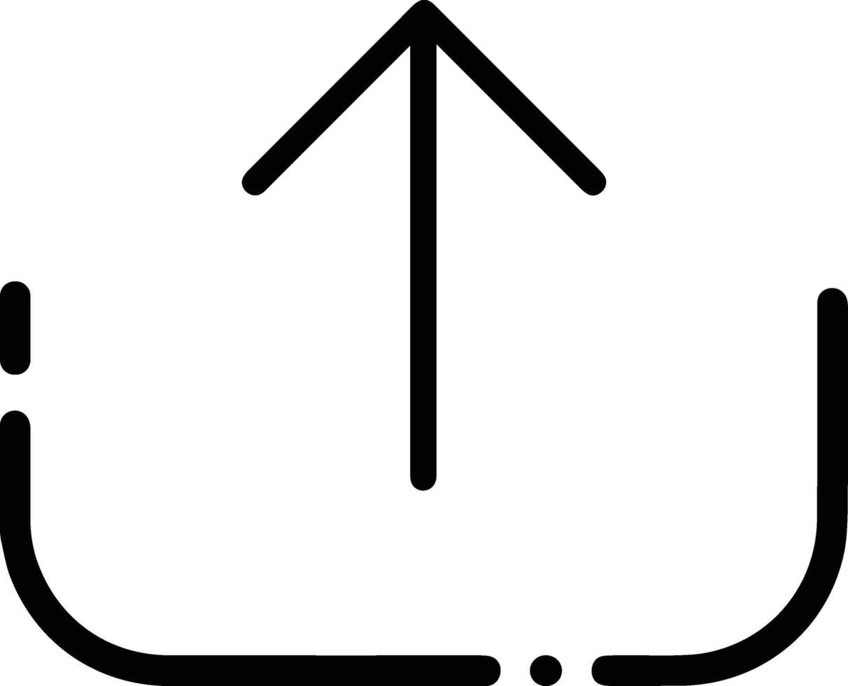 Upload icon symbol image vector