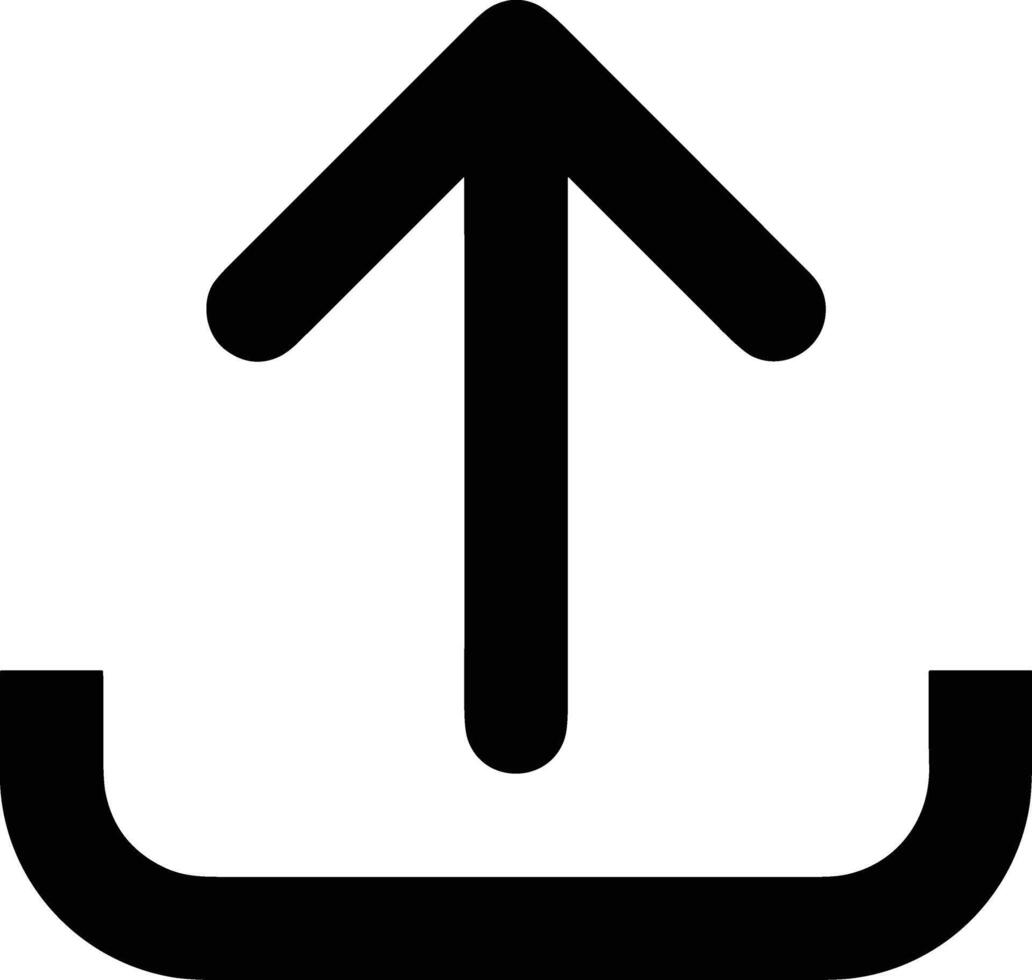 Upload icon symbol image vector