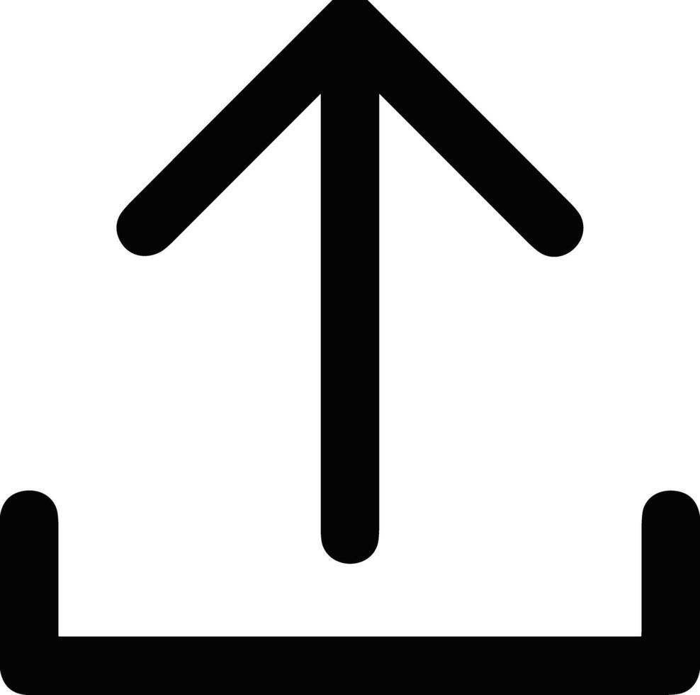 Upload icon symbol image vector