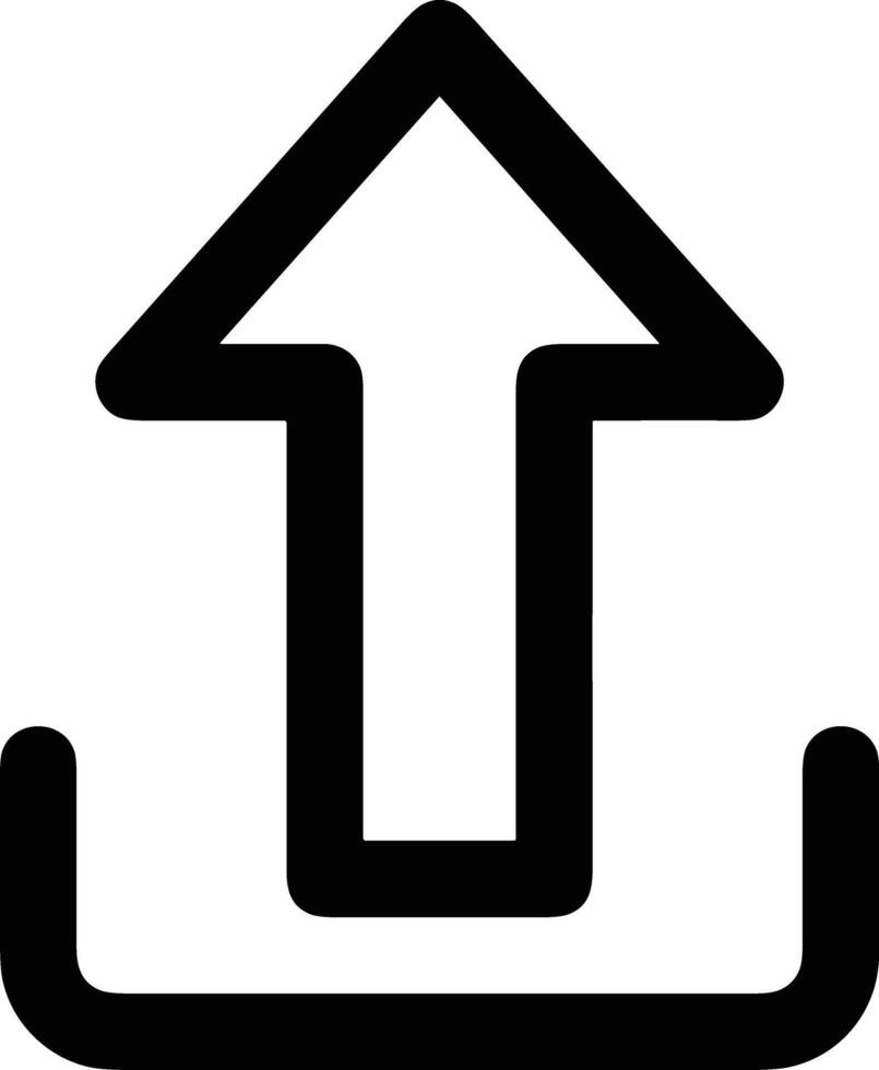 Upload icon symbol image vector