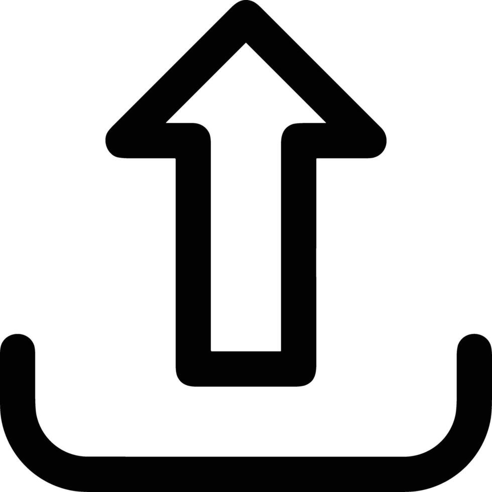 Upload icon symbol image vector