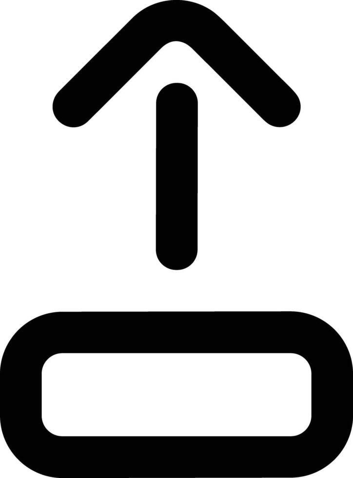 Upload icon symbol image vector