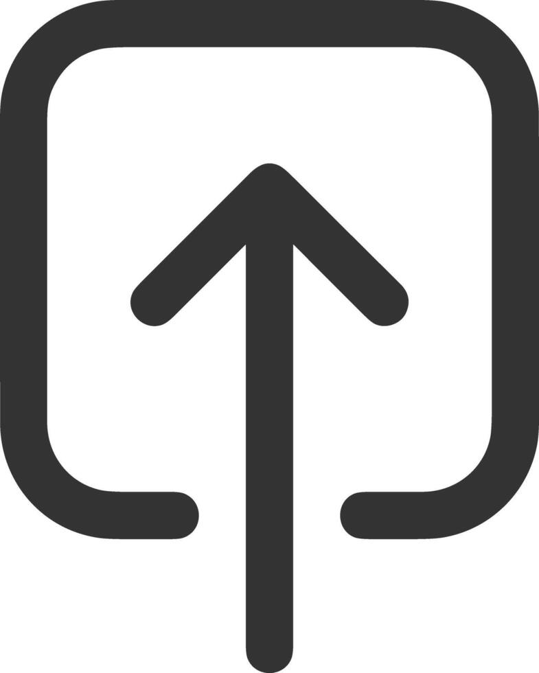 Upload icon symbol image vector