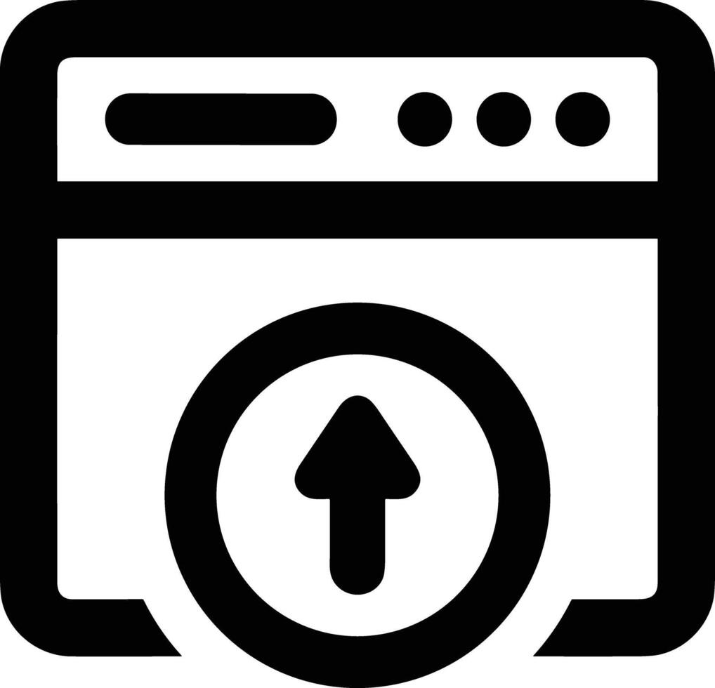 Upload icon symbol image vector