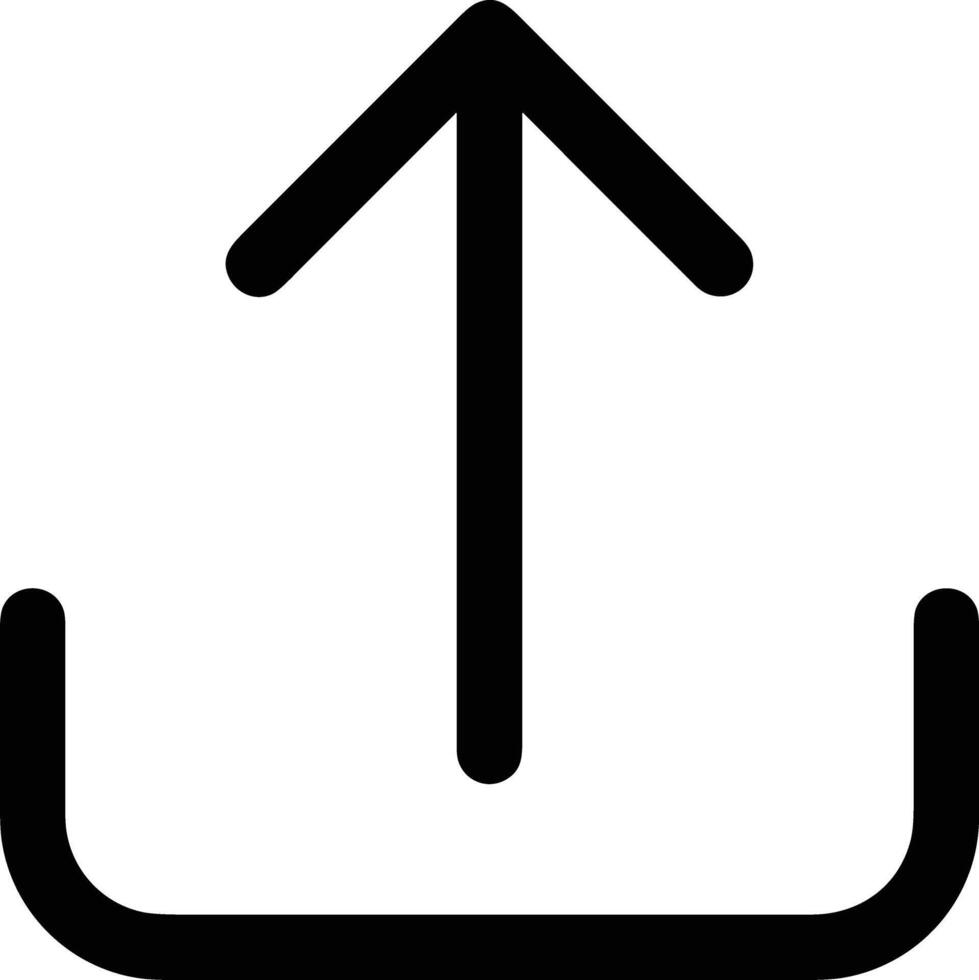 Upload icon symbol image vector