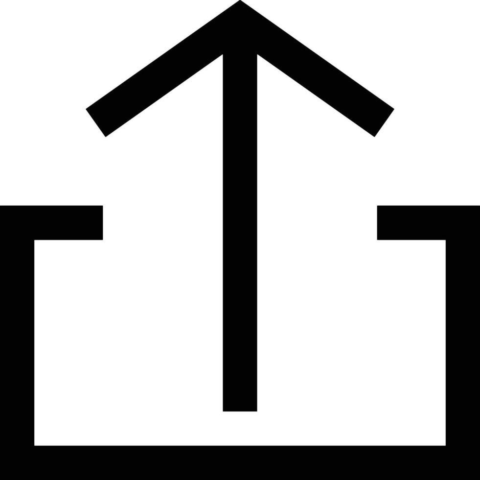 Upload icon symbol image vector