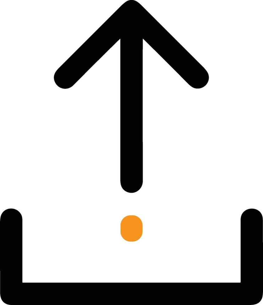 Upload icon symbol image vector