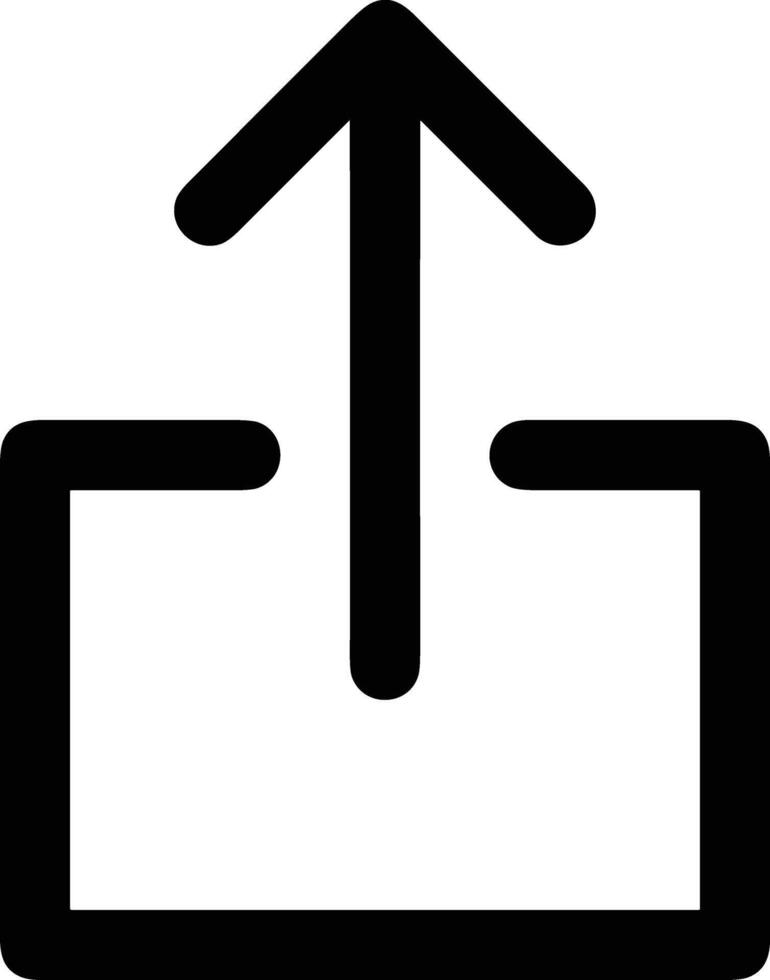 Upload icon symbol image vector