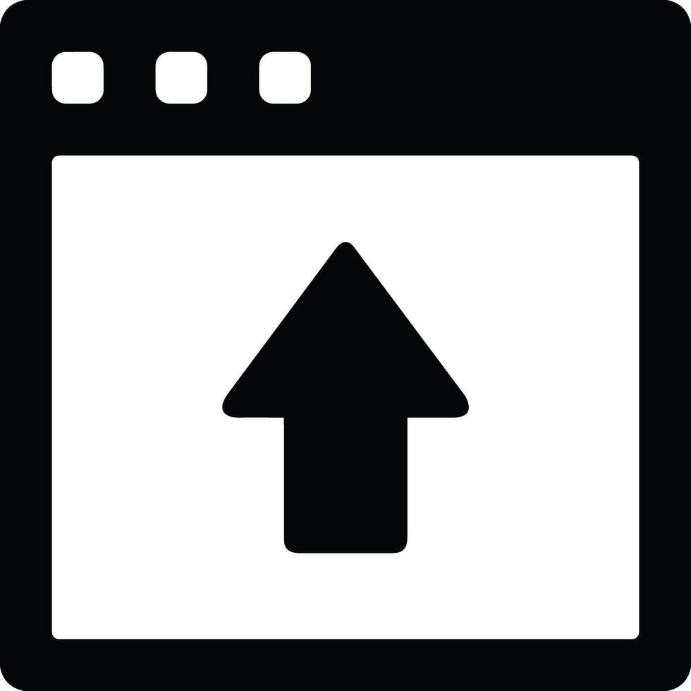 Upload icon symbol image vector