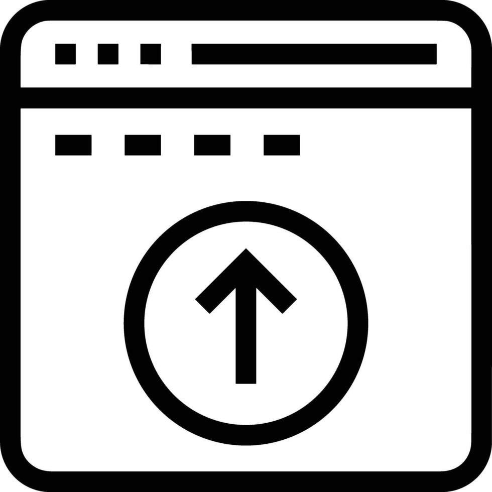 Upload icon symbol image vector