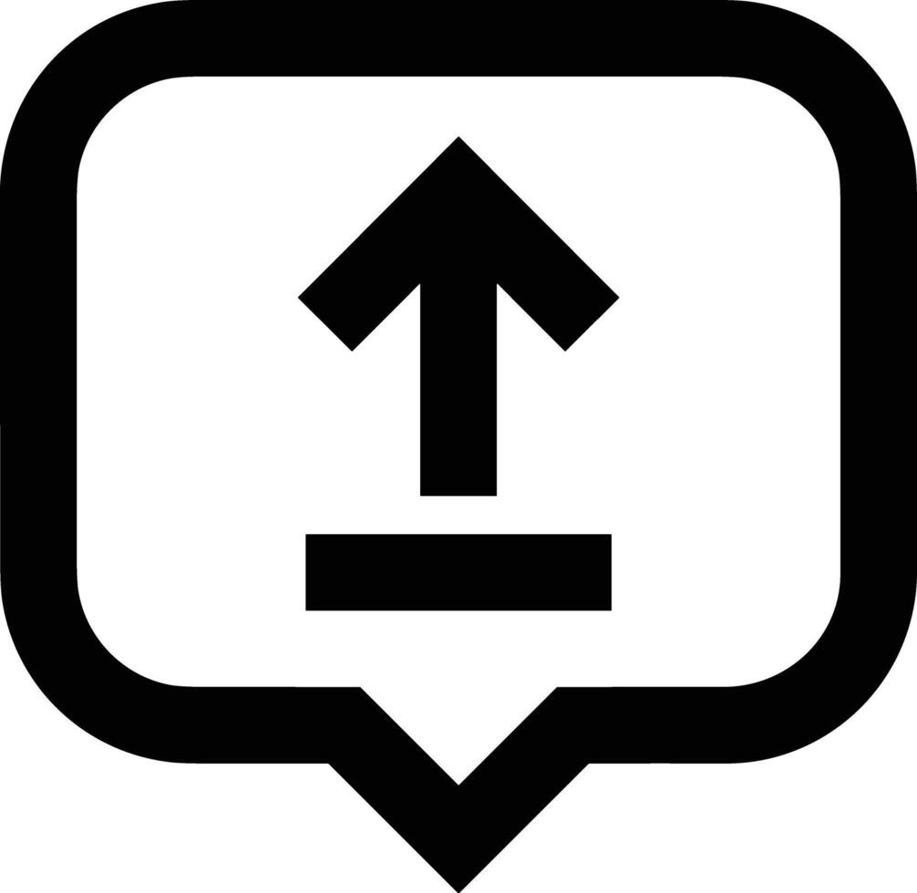 Upload icon symbol image vector