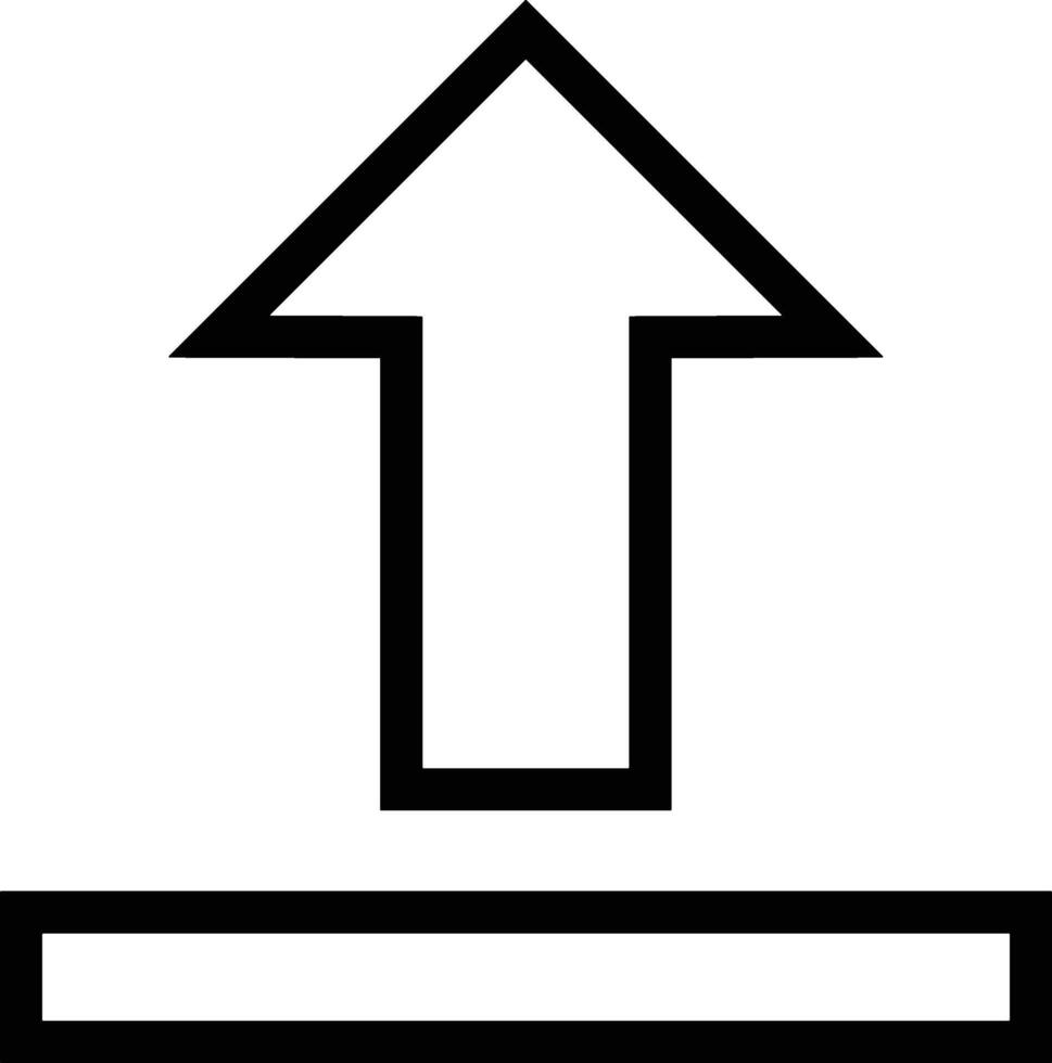 Upload icon symbol image vector