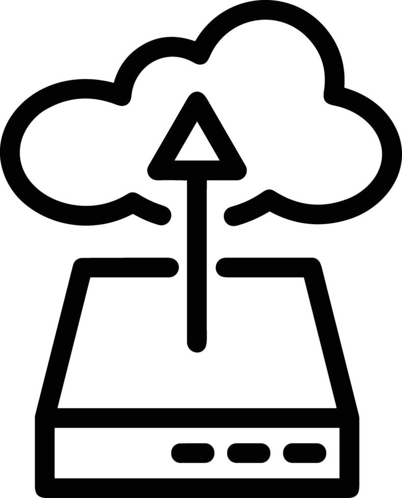 Upload icon symbol image vector