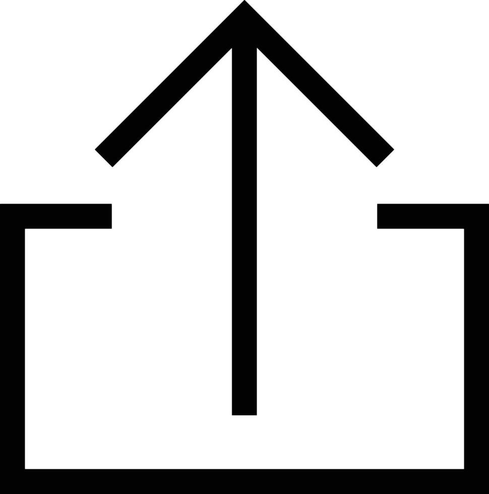 Upload icon symbol image vector
