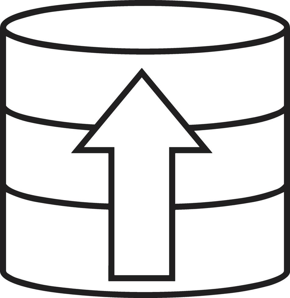 Upload icon symbol image vector
