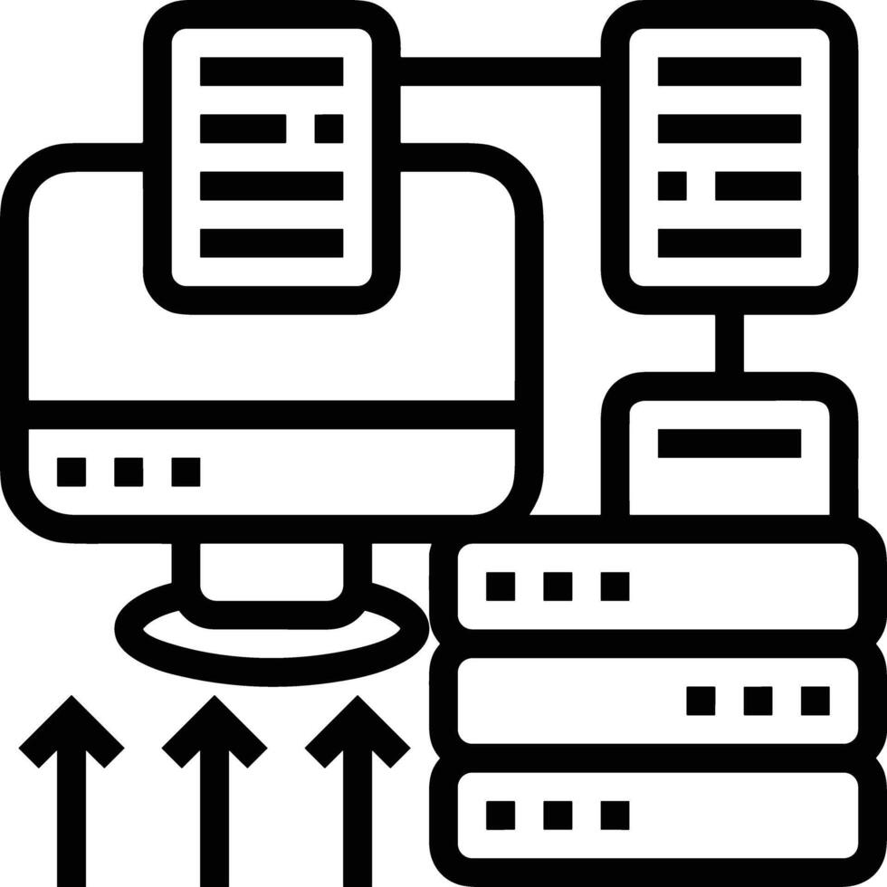 Upload icon symbol image vector