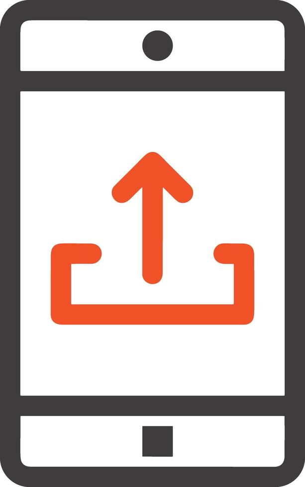Upload icon symbol image vector