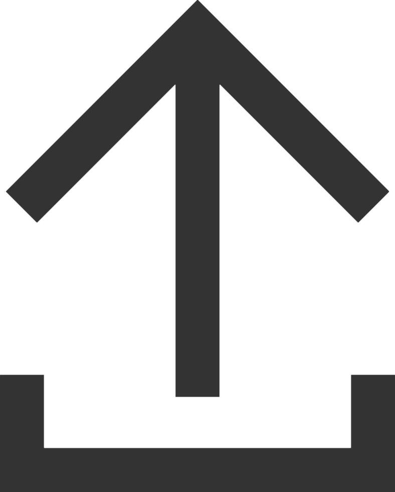 Upload icon symbol image vector