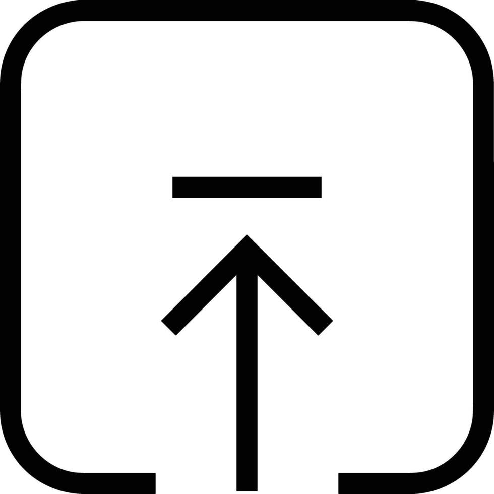 Upload icon symbol image vector