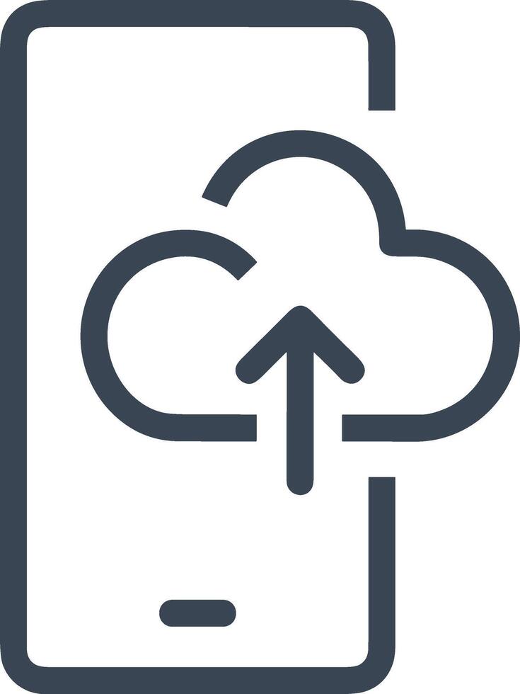 Upload icon symbol image vector