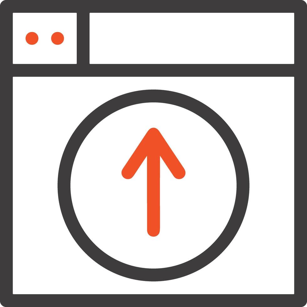 Upload icon symbol image vector