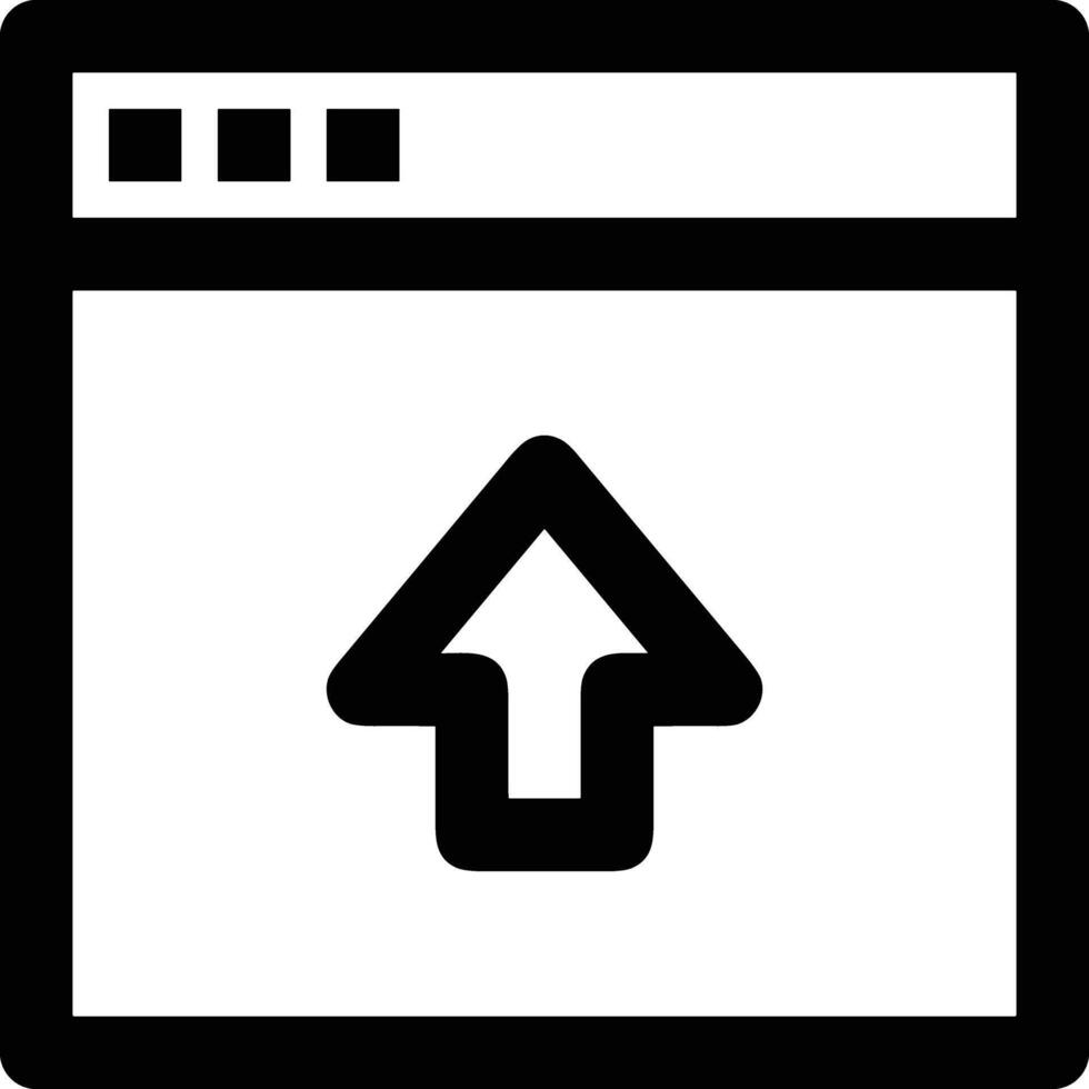 Upload icon symbol image vector