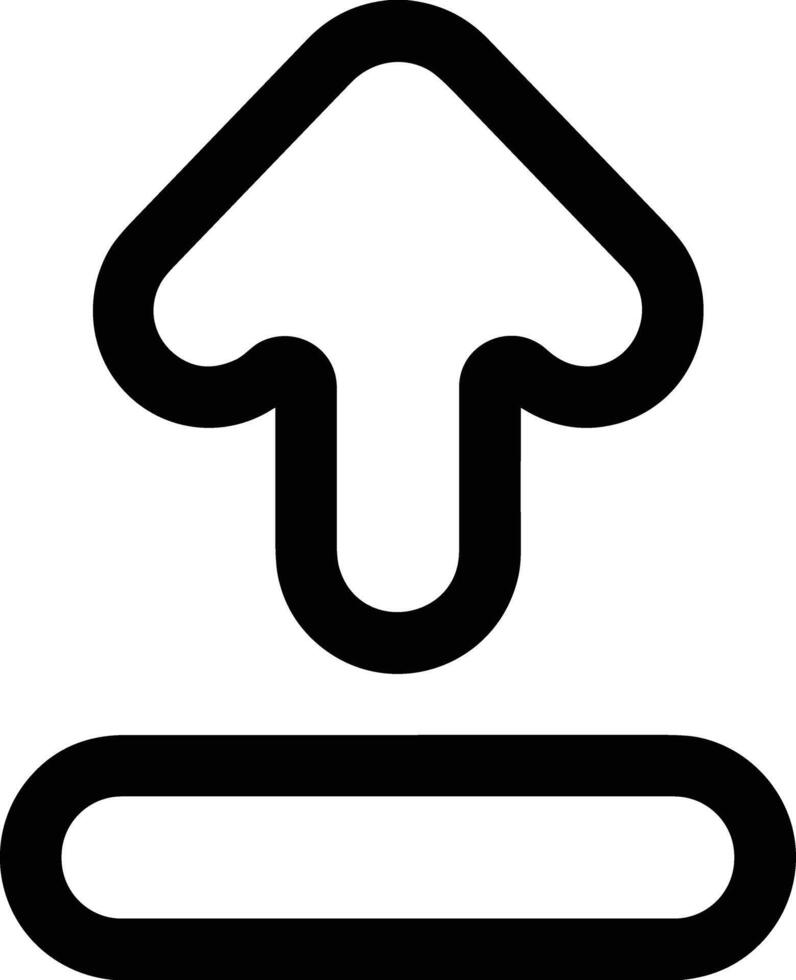 Upload icon symbol image vector