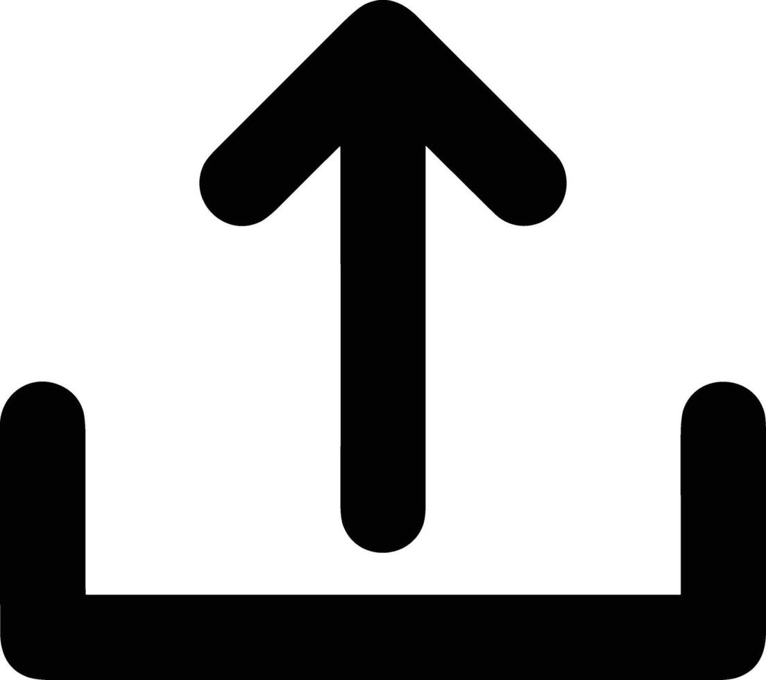 Upload icon symbol image vector